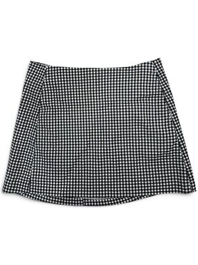 Urban Outfitters Black & White Gingham Mini Skirt